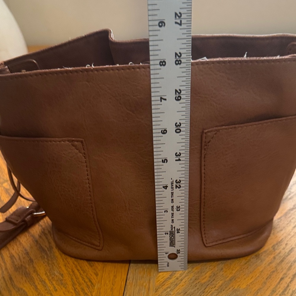 Steve Madden brown long strap purse - Picture 5 of 7